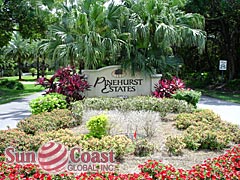 Pinehurst Estates Community Sign